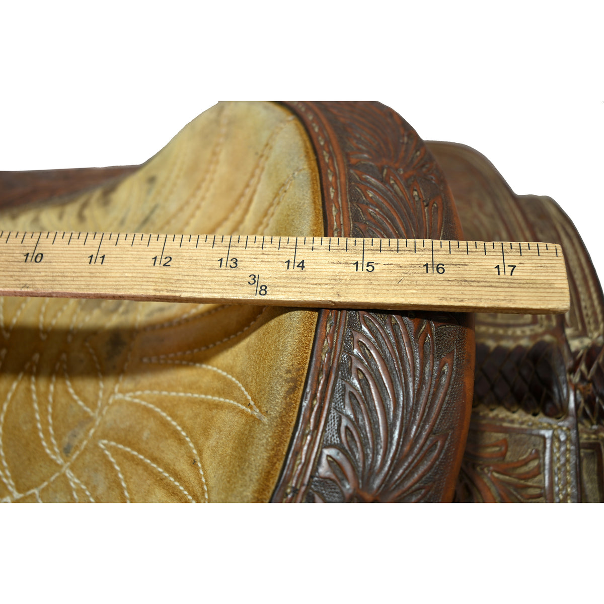 SOLD! Used 14" Ammerman Calf Roping Saddle