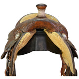 SOLD! Used 14" Ammerman Calf Roping Saddle