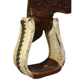 SOLD! Used 14" Ammerman Calf Roping Saddle