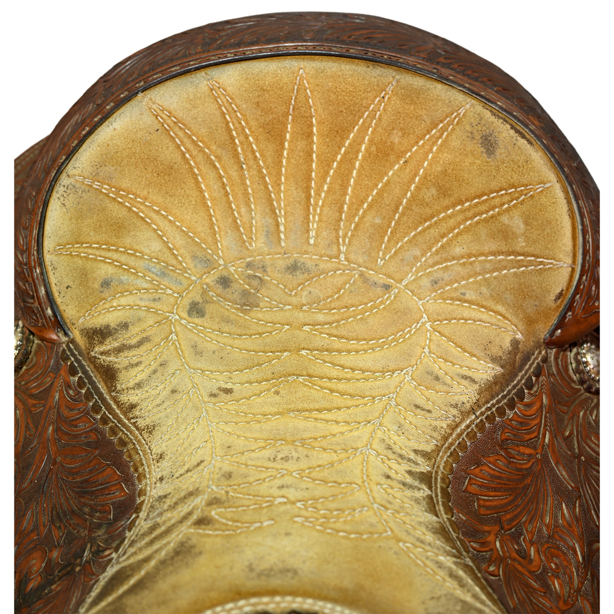 SOLD! Used 14" Ammerman Calf Roping Saddle