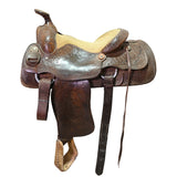 Used 14.5" Bill Price Ranch Saddle