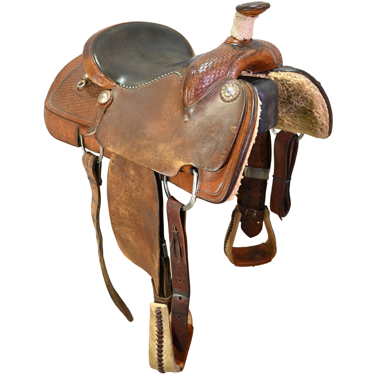 Used 14" Harry Jones Roping Saddle