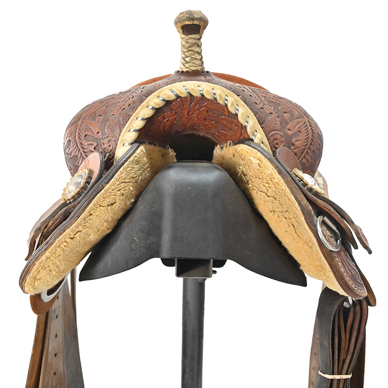 Used 14" Double J  Barrel Racing Saddle