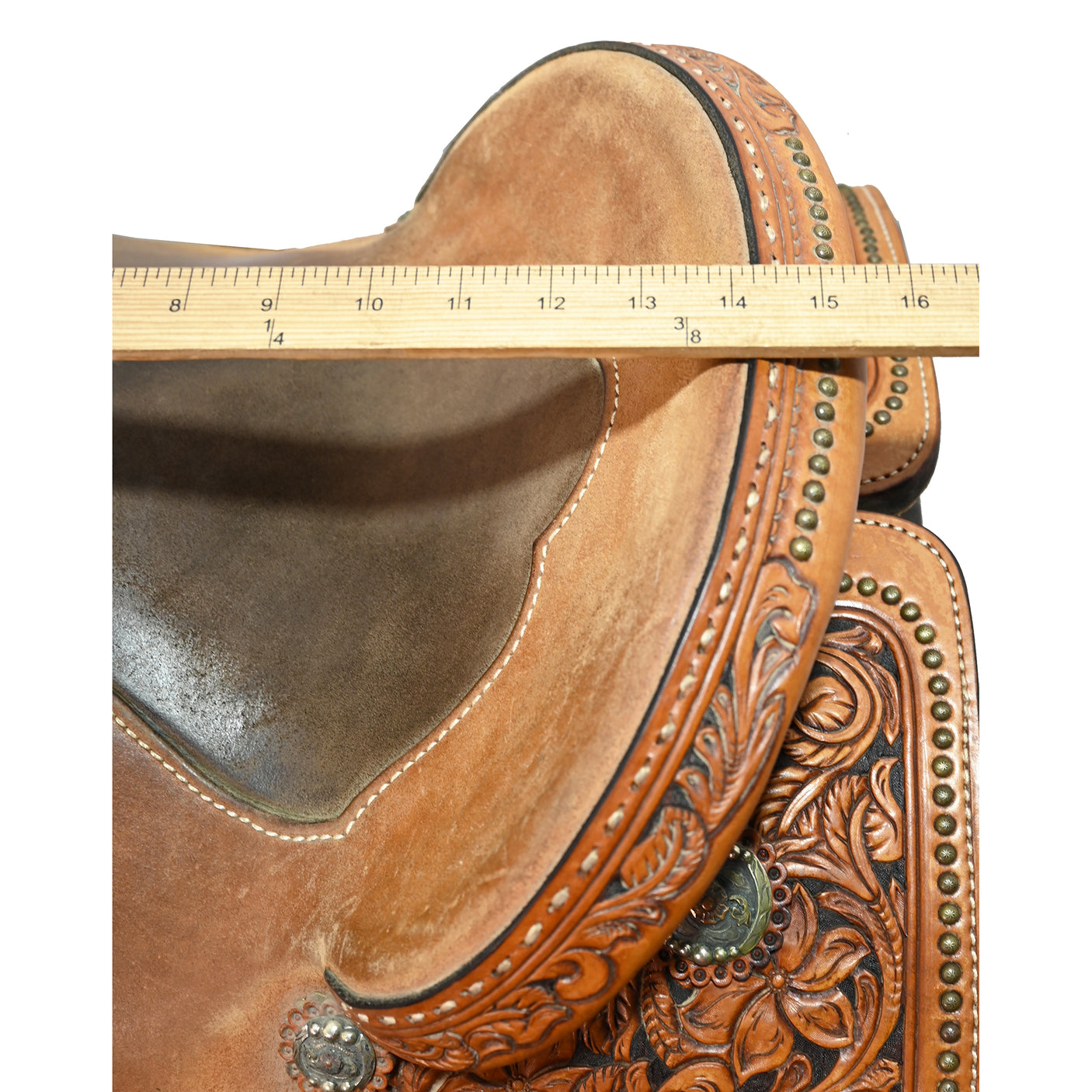 Used 14" Stoney Saddlery Barrel Saddle