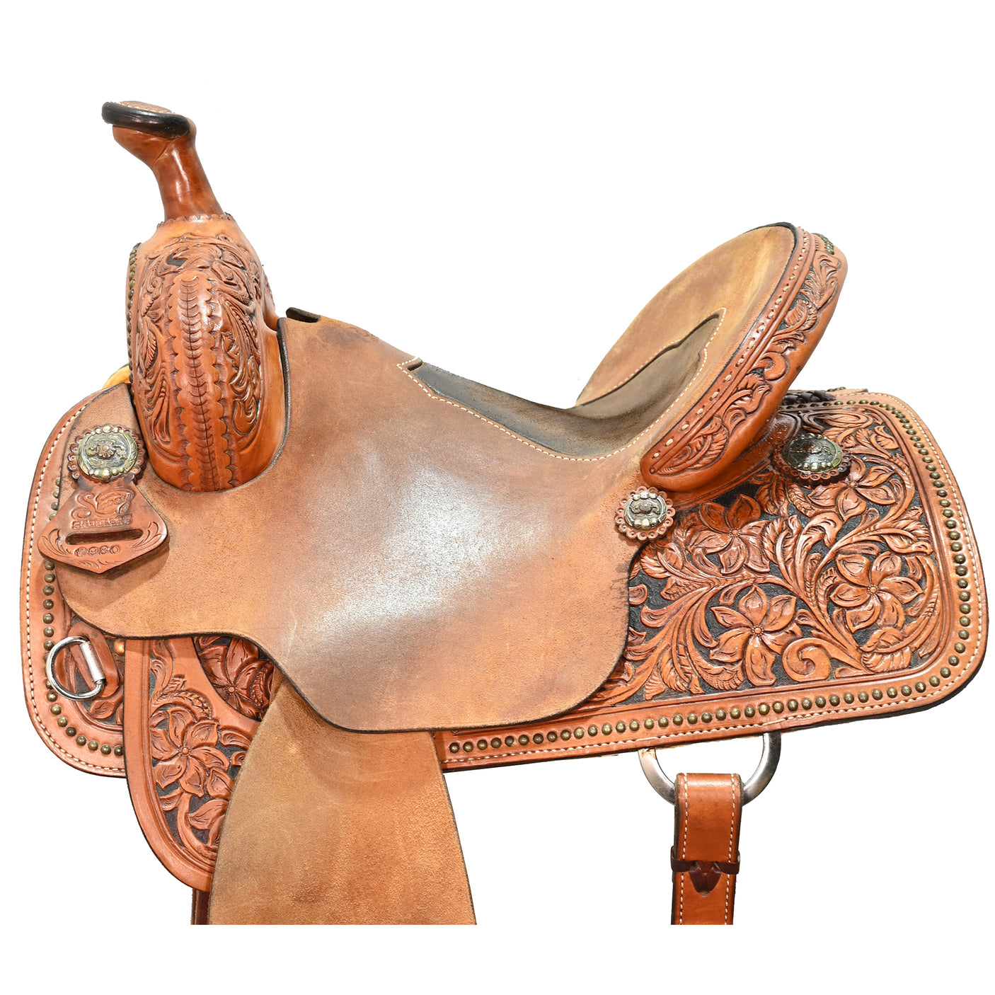 Used 14" Stoney Saddlery Barrel Saddle