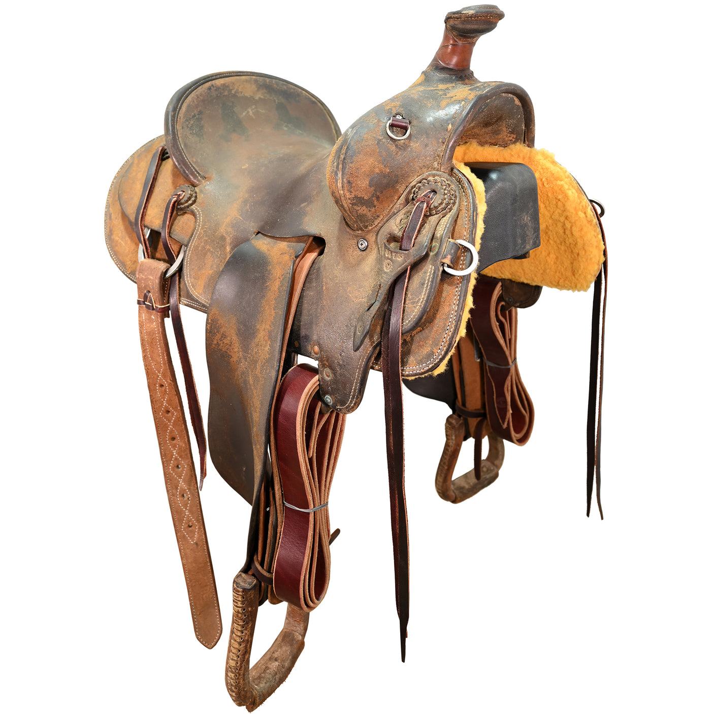 Used 15.5" Bob Marrs Ranch Saddle