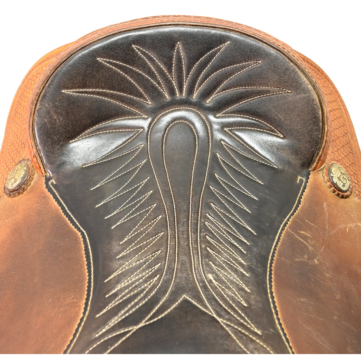 SOLD! Used 15.5" Coats Saddlery Team Roping Saddle