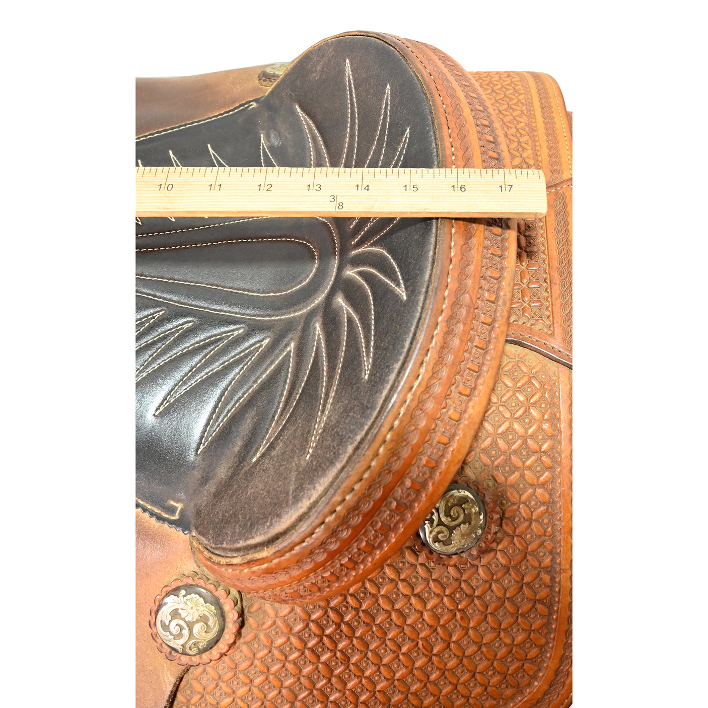 SOLD! Used 15.5" Coats Saddlery Team Roping Saddle