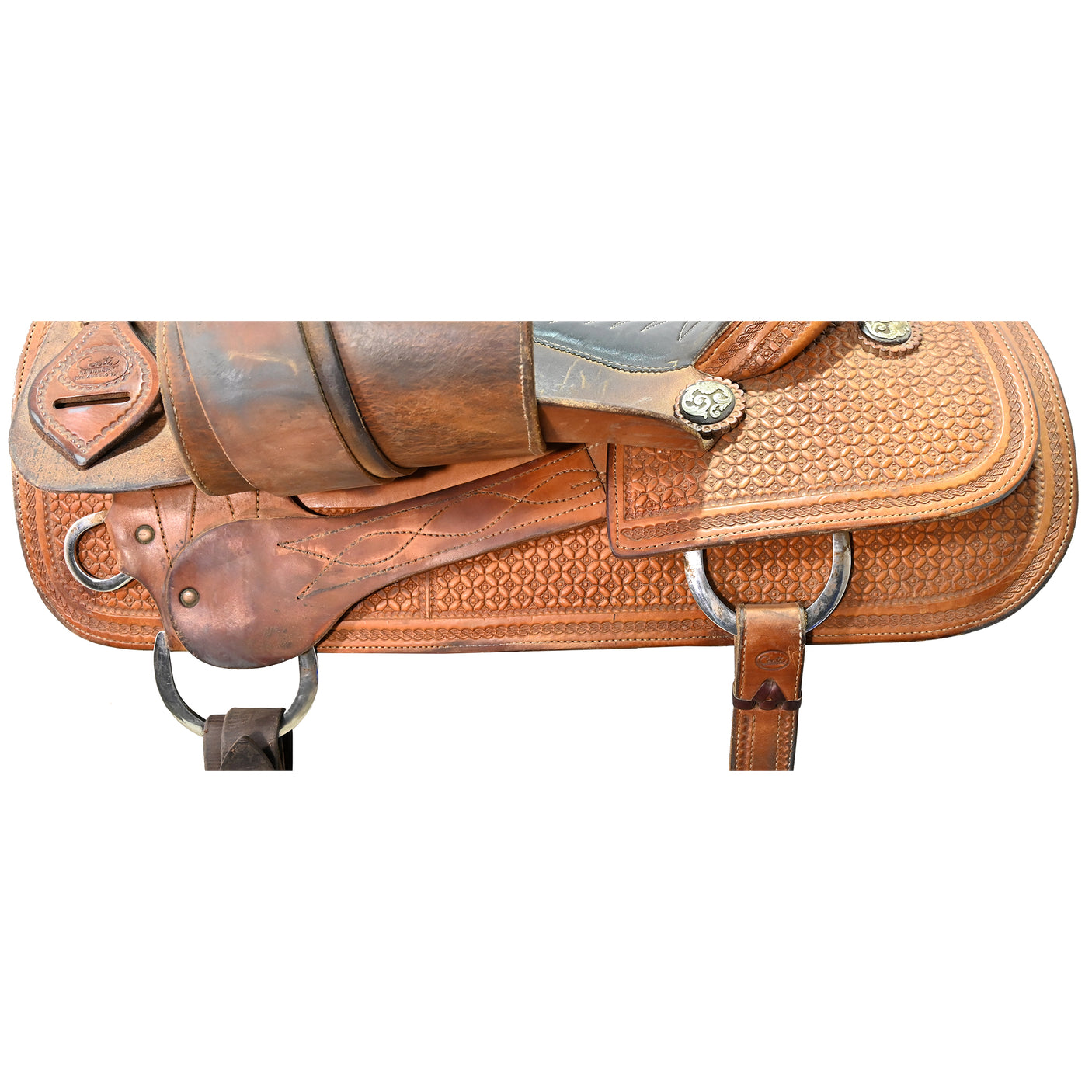 SOLD! Used 15.5" Coats Saddlery Team Roping Saddle