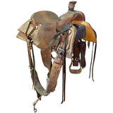 Used 15.5" Emperor Ranch Cutting Saddle