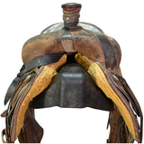 Used 15.5" Emperor Ranch Cutting Saddle