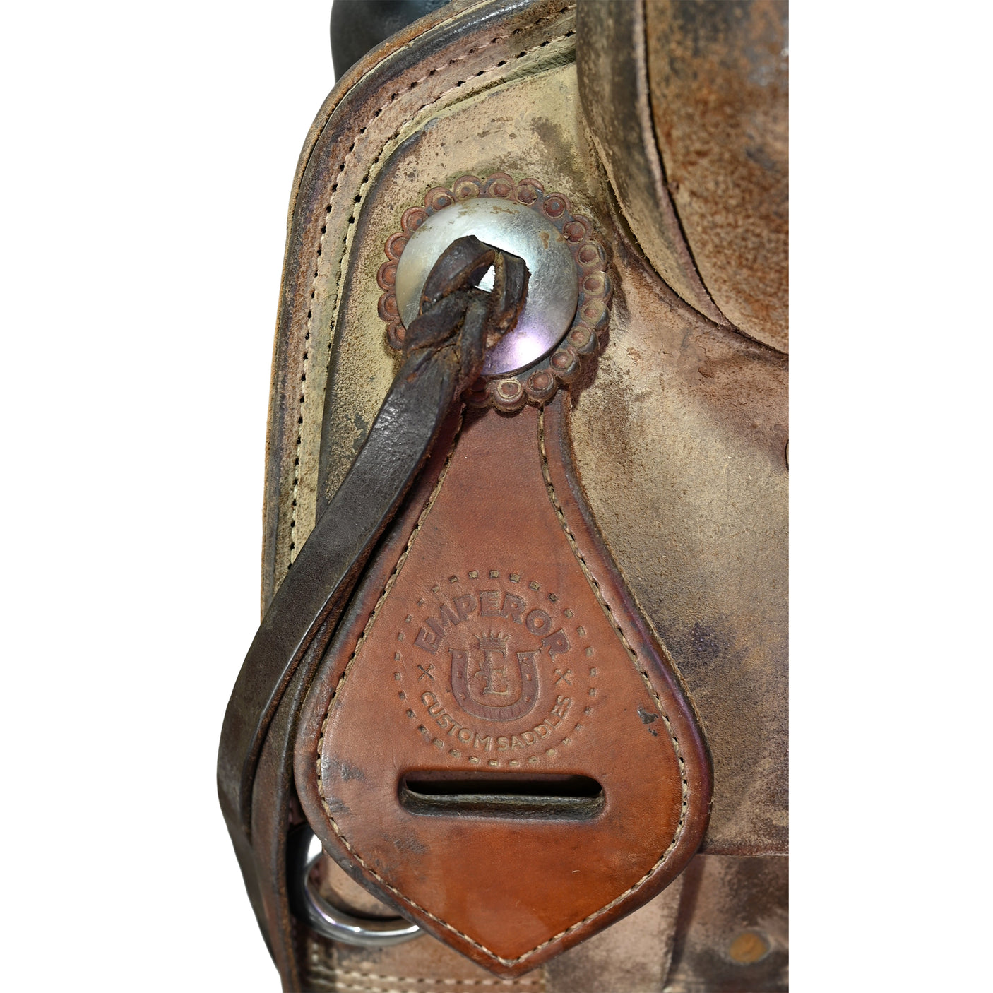 Used 15.5" Emperor Ranch Cutting Saddle