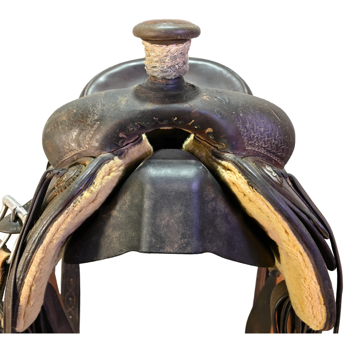 SOLD! Used 15.5" Faith Ranch Roping Saddle