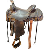 SOLD! Used 15.5" Faith Ranch Roping Saddle