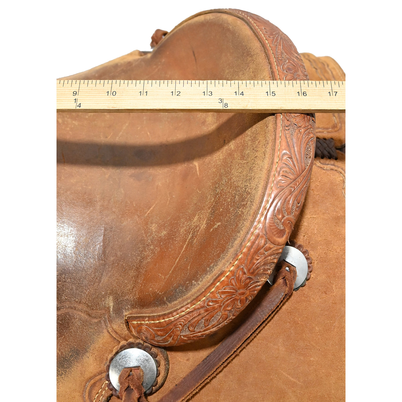 SOLD! Used 15.5" Oliver Ranch Cutting Saddle