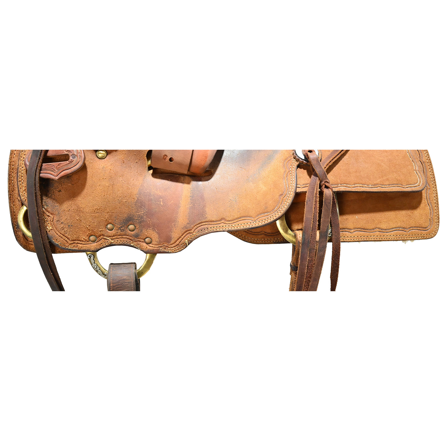 SOLD! Used 15.5" Oliver Ranch Cutting Saddle