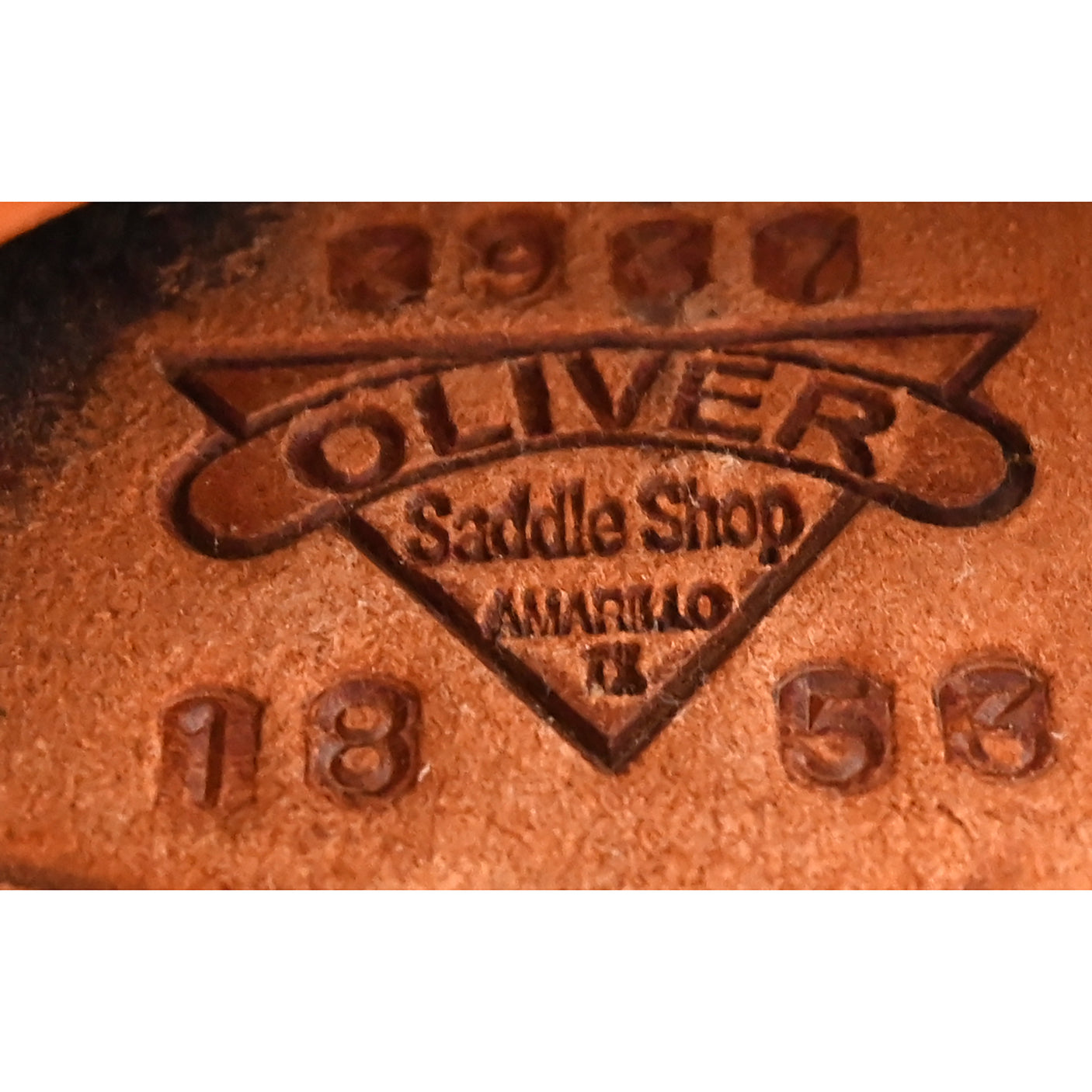 SOLD! Used 15.5" Oliver Ranch Cutting Saddle