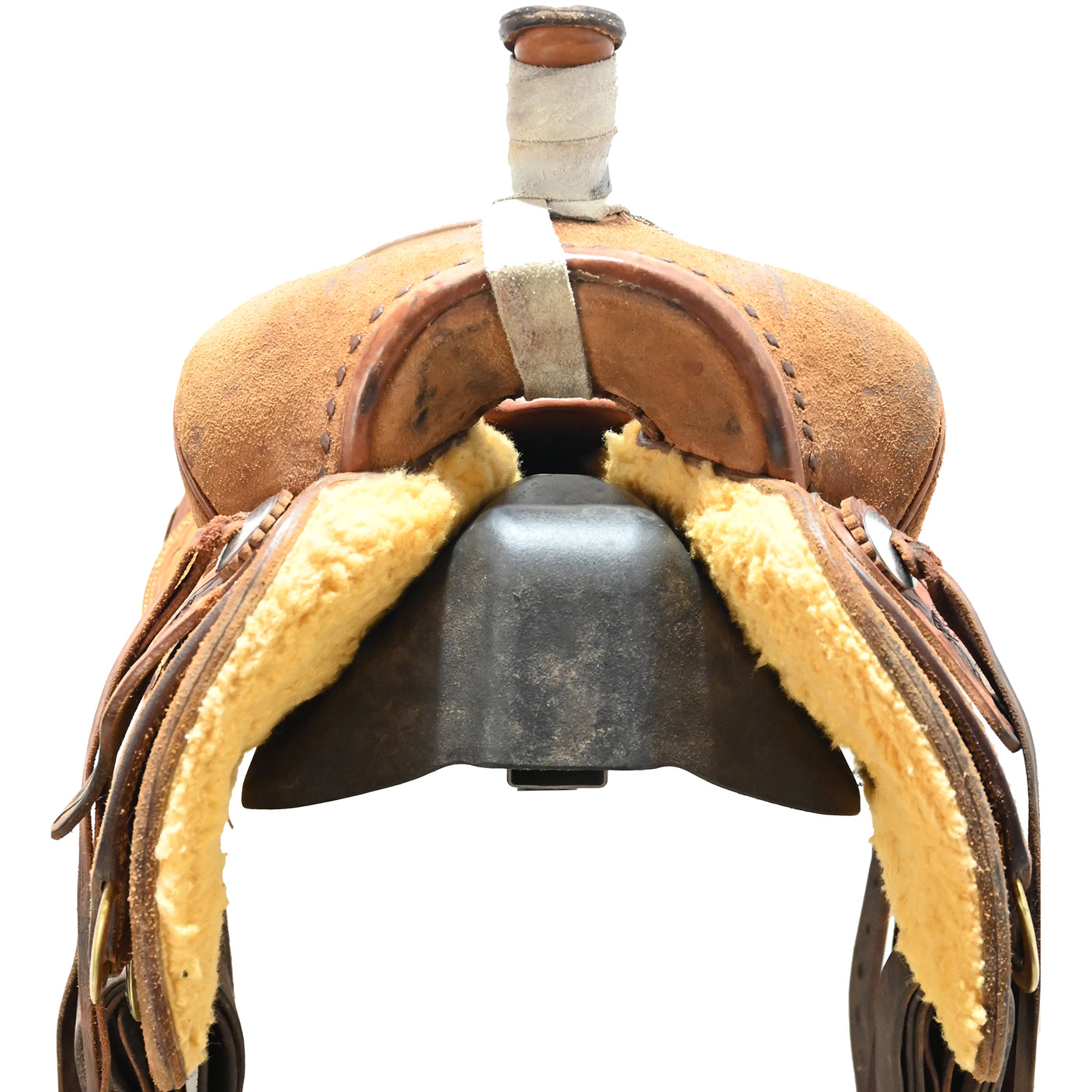SOLD! Used 15.5" Oliver Ranch Cutting Saddle