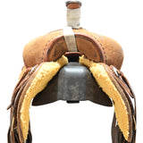SOLD! Used 15.5" Oliver Ranch Cutting Saddle