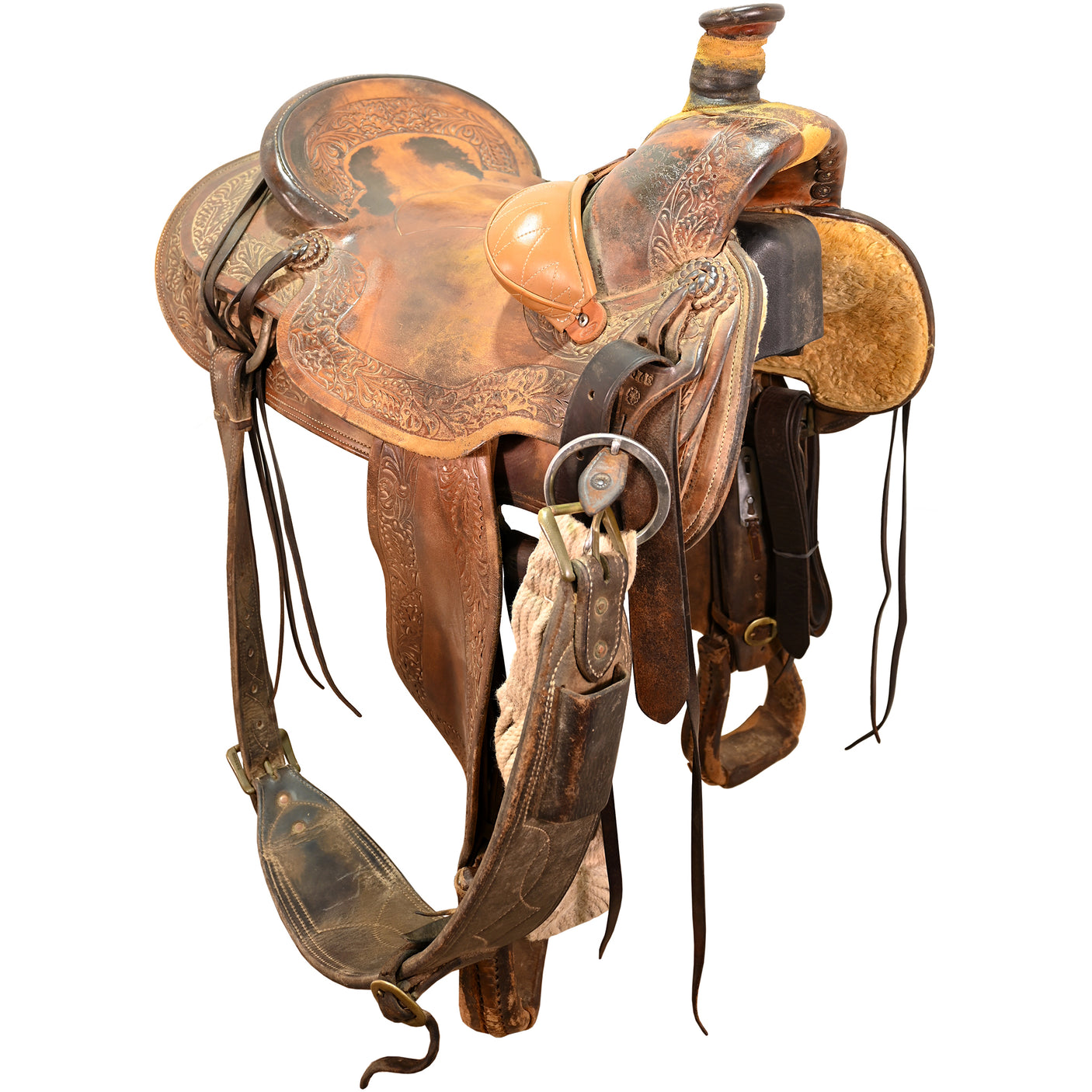 Used 15.5" Ron Carlton Ranch Saddle