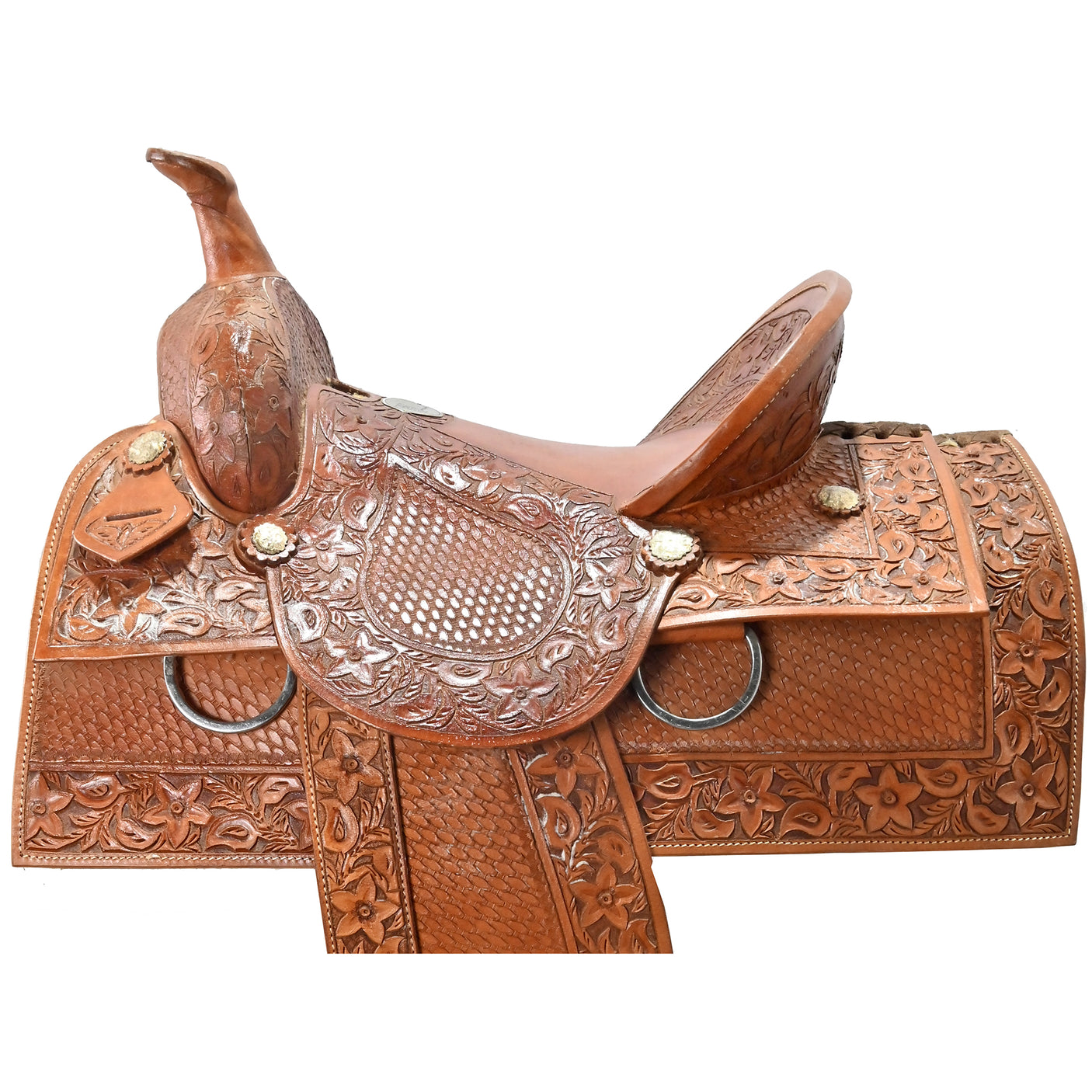 Used 15.5" Western Saddles Ranch Saddle