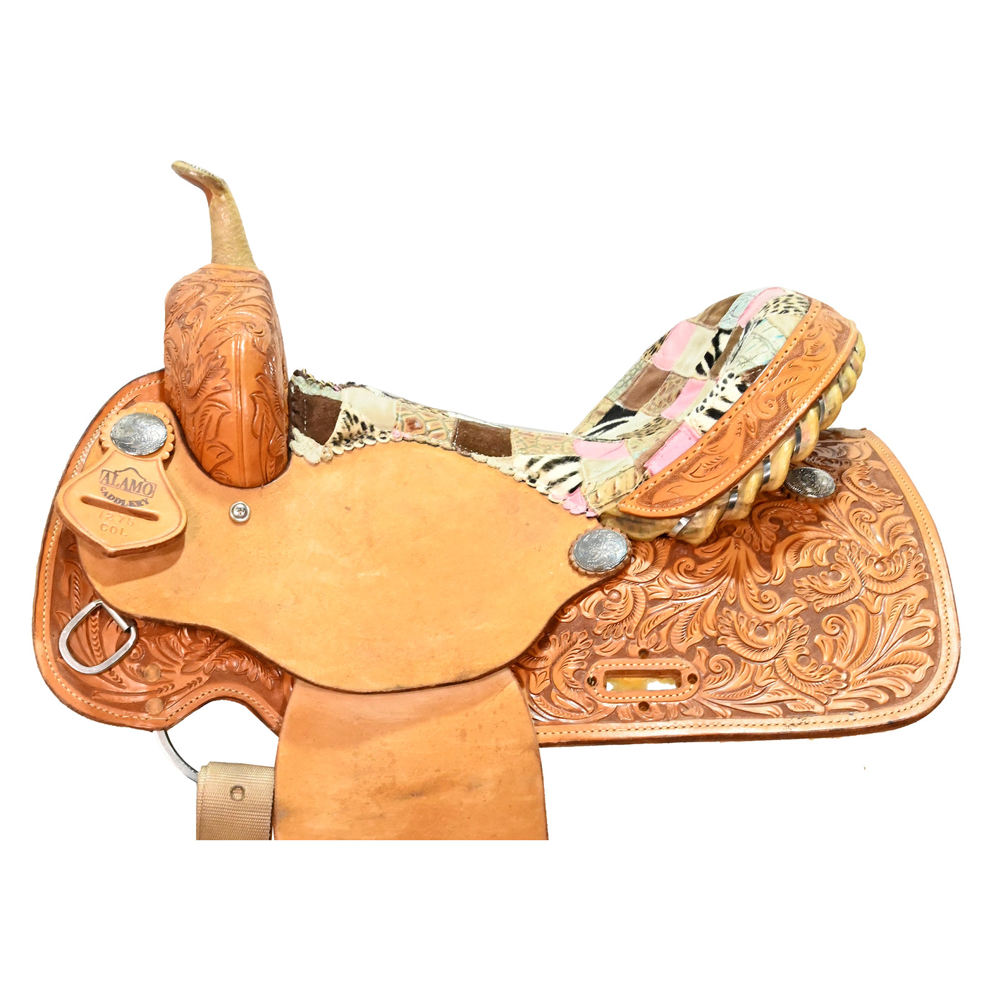 SOLD! Used 15" Alamo Saddlery Barrel Saddle