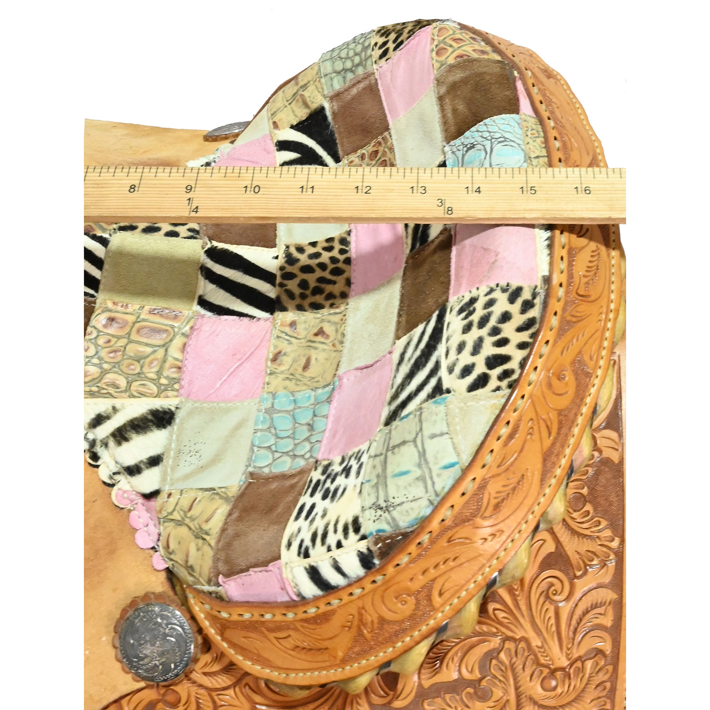 SOLD! Used 15" Alamo Saddlery Barrel Saddle
