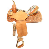 SOLD! Used 15" Alamo Saddlery Barrel Saddle