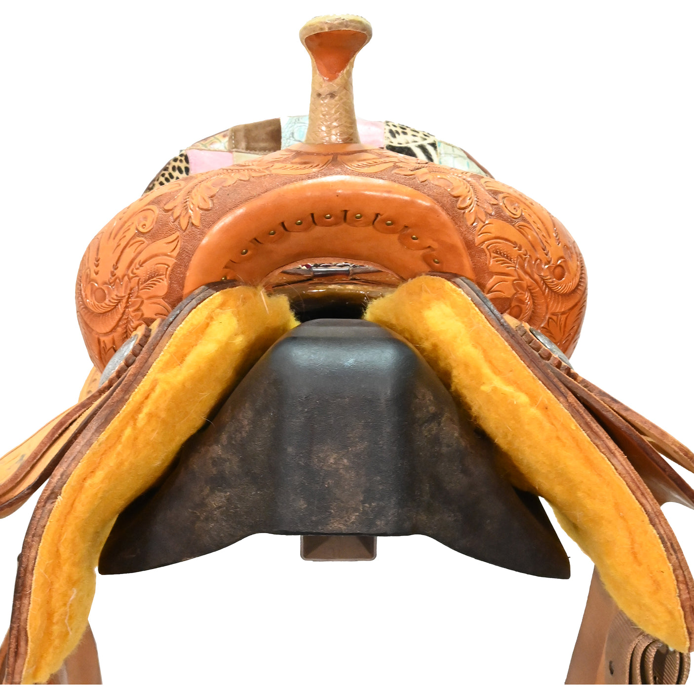 SOLD! Used 15" Alamo Saddlery Barrel Saddle