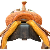 SOLD! Used 15" Alamo Saddlery Barrel Saddle