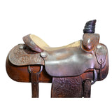 Used 15" Bader Team Roping Saddle