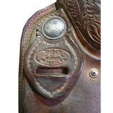 Used 15" Bader Team Roping Saddle