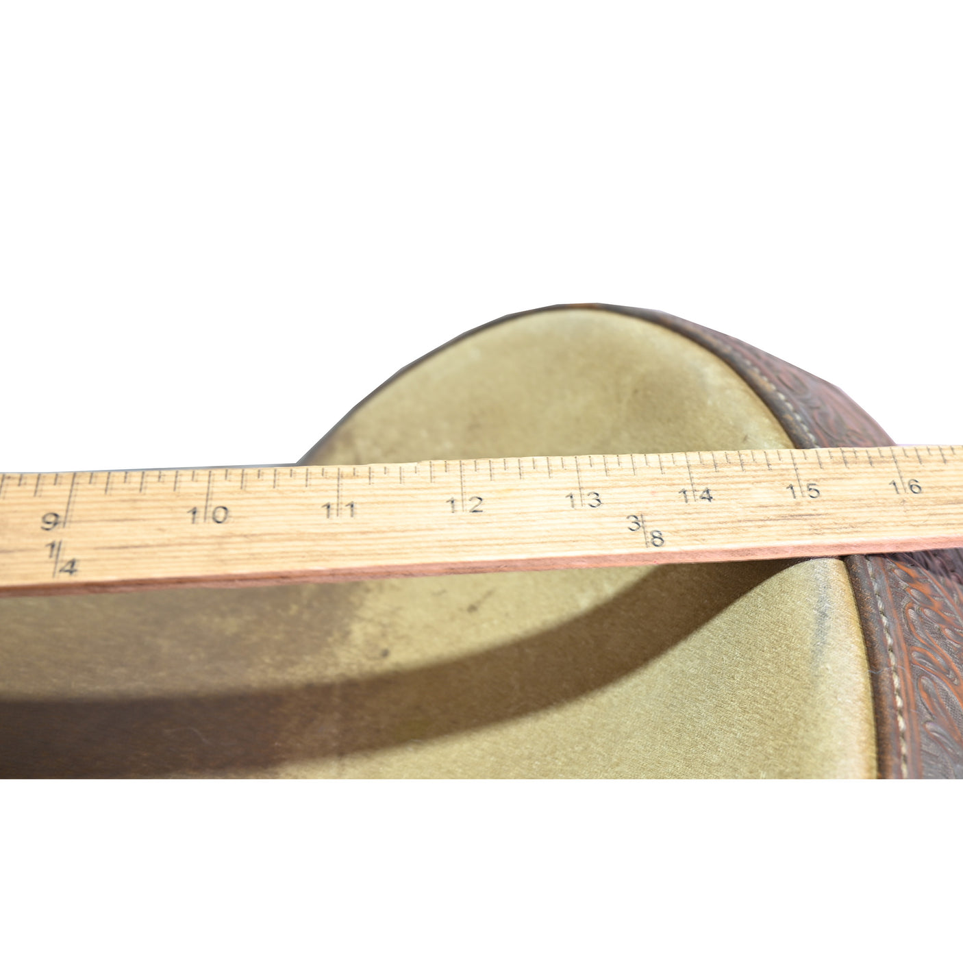 Used 15" Bader Team Roping Saddle