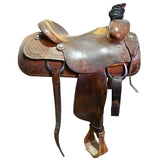 Used 15" Bader Team Roping Saddle