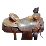 Used 15" Bader Team Roping Saddle