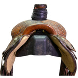 Used 15" Bader Team Roping Saddle