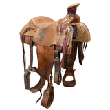 Used 15" Bill Price Ranch Saddle
