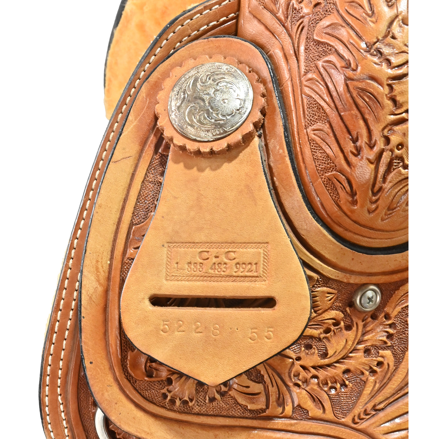 Used 15" C Bar C Show Saddle
