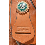 Used 15" C Bar C Show Saddle