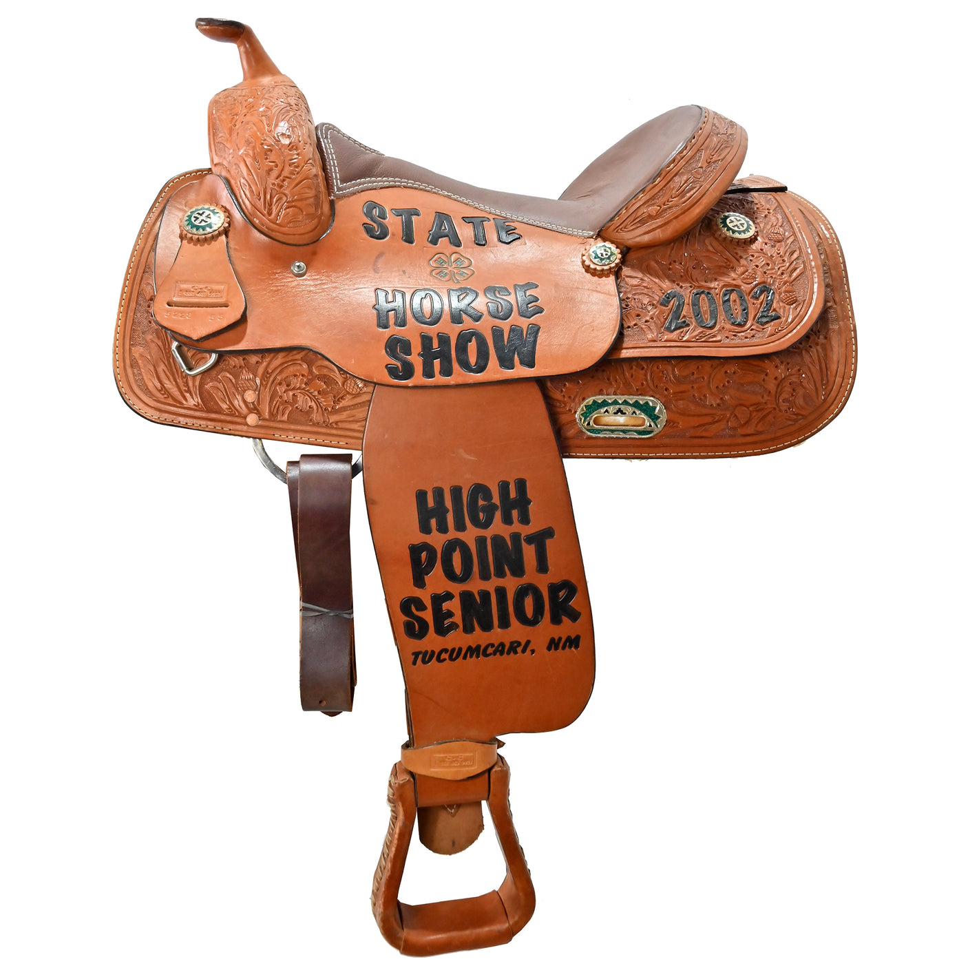 Used 15" C Bar C Show Saddle