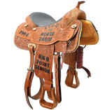 Used 15" C Bar C Show Saddle