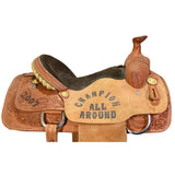 Used 15" Court's Trophy Team Roping Saddle