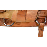 Used 15" Court's Trophy Team Roping Saddle