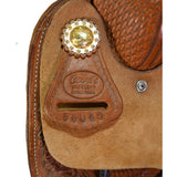 Used 15" Court's Trophy Team Roping Saddle