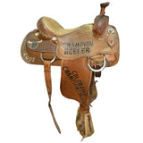 Used 14.5" Martin Trophy Team Roping Saddle