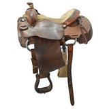 Used 15" NRS Pro Calf Roping Saddle