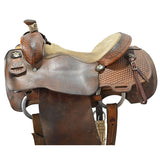 Used 15" NRS Pro Calf Roping Saddle