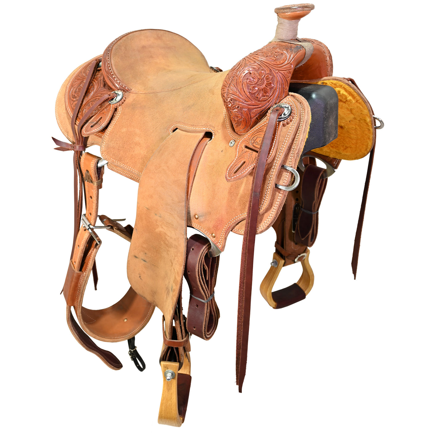 Used 15" Cactus Ranch Saddle