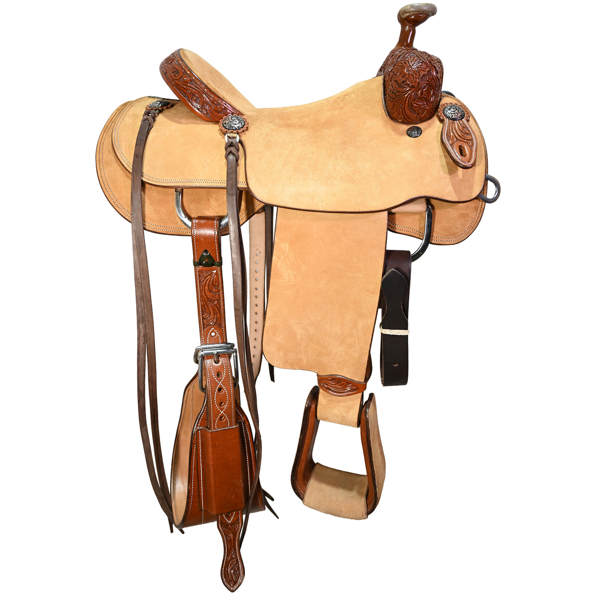 New! 15" Smart Horse Team Roping Saddle