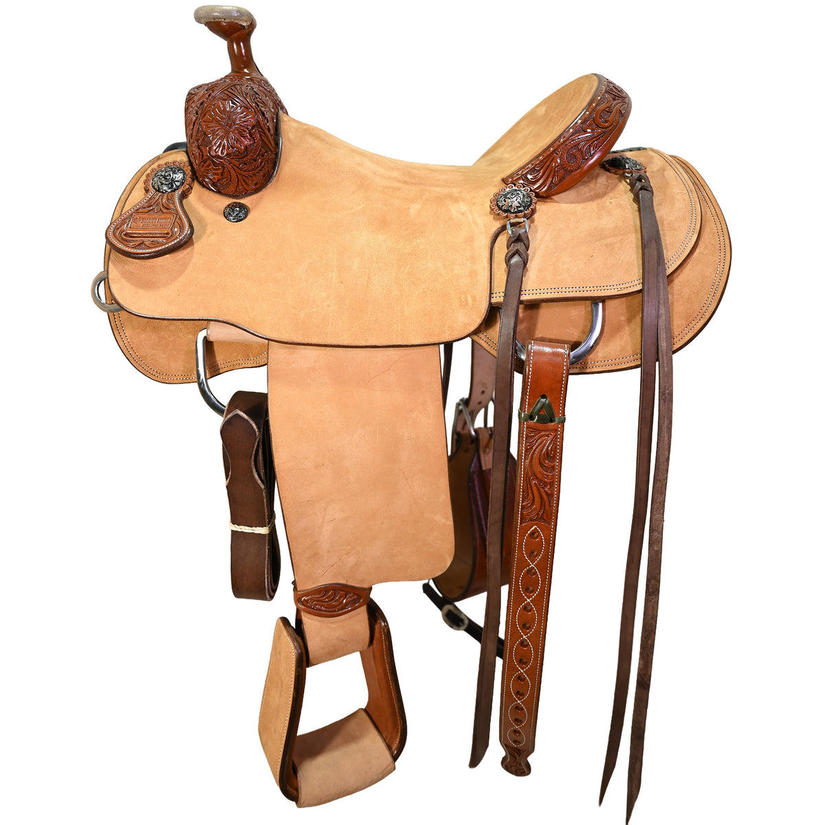 New! 15" Smart Horse Team Roping Saddle